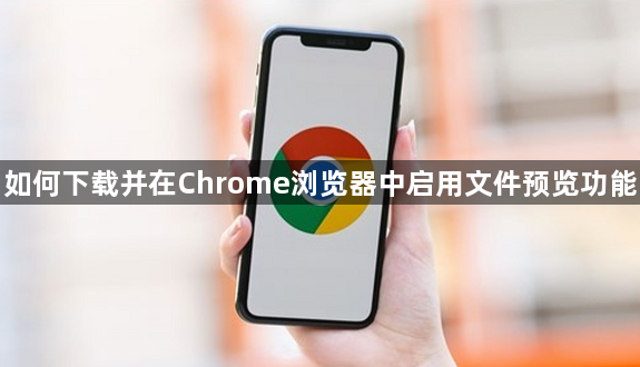 如何下载并在Chrome浏览器中启用文件预览功能1
