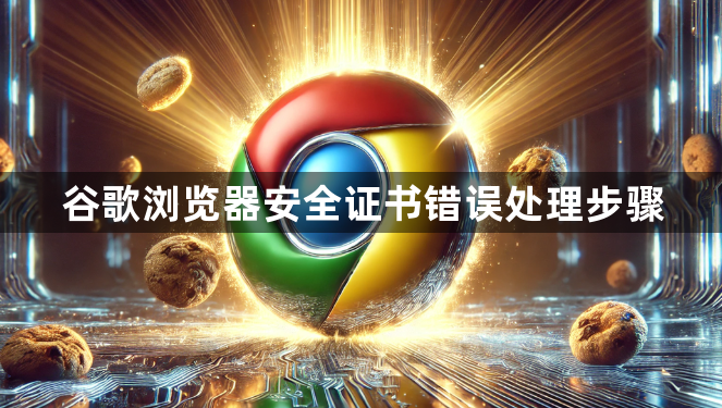 谷歌浏览器安全证书错误处理步骤1