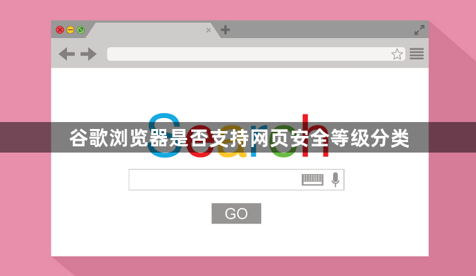 谷歌浏览器是否支持网页安全等级分类1