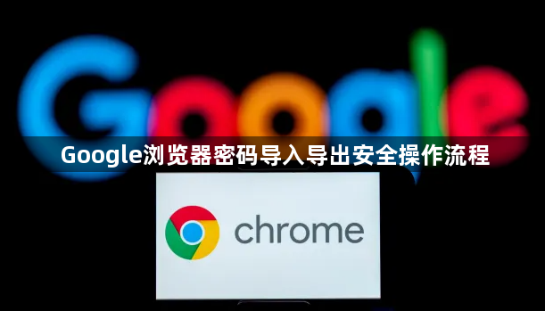 Google浏览器密码导入导出安全操作流程1