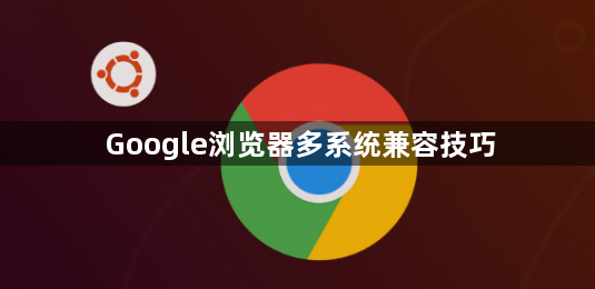 Google浏览器多系统兼容技巧1