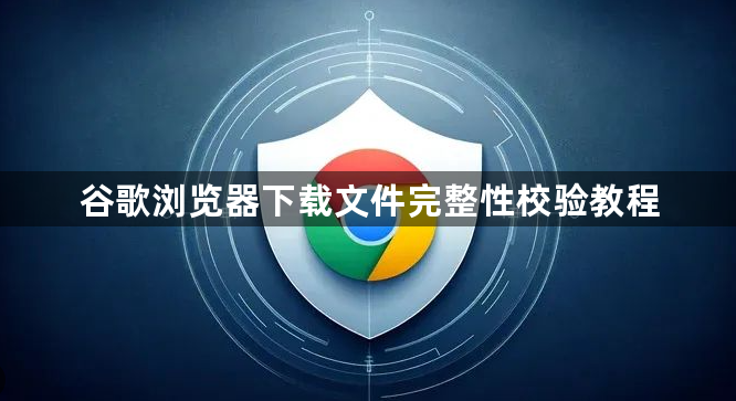谷歌浏览器下载文件完整性校验教程1